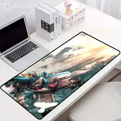 Anime mouse pad xl gundam computador mousepad empresa pc gamer tapete gaming mouse tapete mausepad teclados acessórios tapete teclado