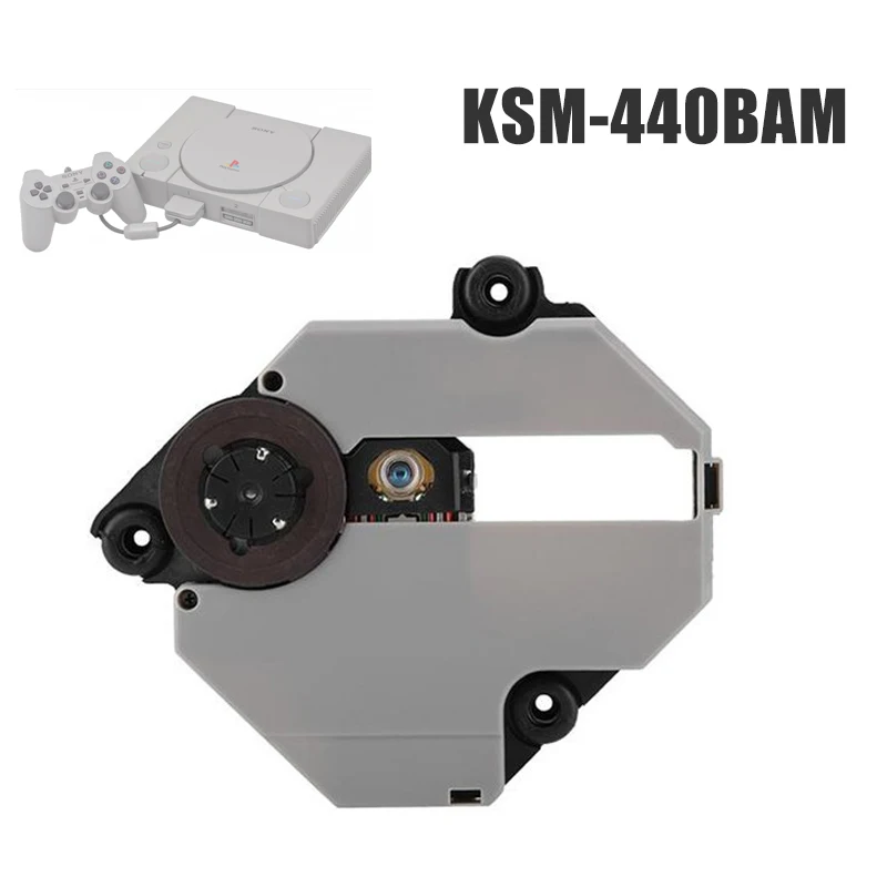 Высококачественная KSM-440AEM Замена лазерной линзы для PS1 KSM 440AEM оптическая KSM-440AEM лазерная головка - Цвет: KSM-440BAM