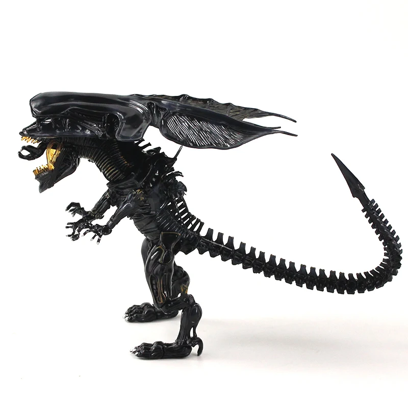 17 см инопланетяне гибридные металлические фигурки#047 Xenomorph инопланетянин королева игрушка ПВХ фигурка "чужой" экшн Коллекция Модель игрушки куклы