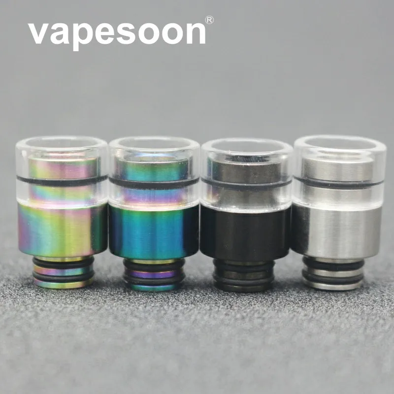 

New Style 510 Drip Tip Stainless Steel For 510 Electronic Cigarette RDA RTA RBA RDTA Atomizer Vape Mouthpiece