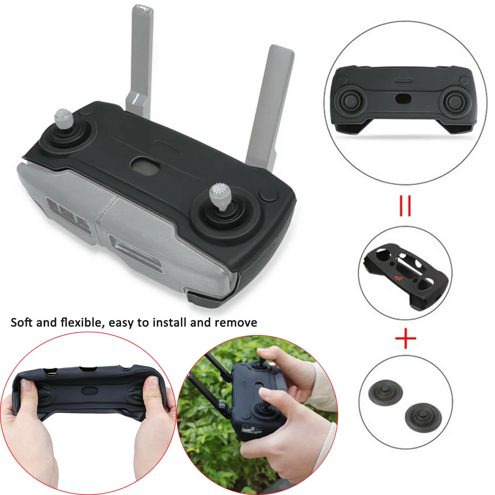 Подходит для DJI Mavic Mini пульт дистанционного управления силиконовый чехол Защитный чехол для DJI Mavic Mini Drone