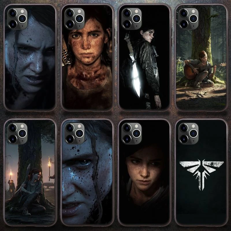 phone cases for iphone 7 The Last Of US 2 Ellie Phone Case for iPhone 8 7 6 6S Plus X 5S SE 2020 XR 11 12 Pro mini pro XS MAX iphone 6 case