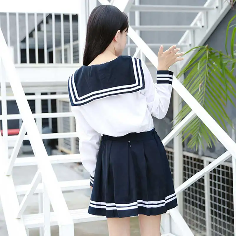 3 шт. аниме школьная форма косплей костюм японский корейский Униформа морского