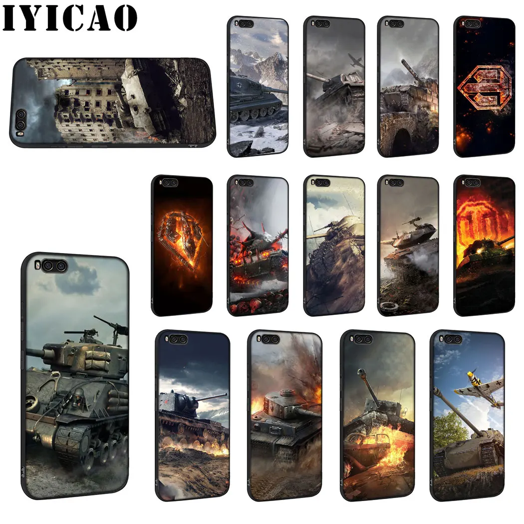 IYICAO world of tanks мягкий чехол для Xiaomi mi 9 8 6 A2 Lite A3 9T Pro A1 F1 макс 3 2S CC9E 8SE телефона |