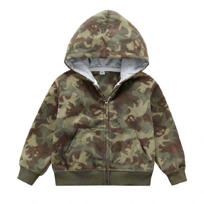 Флисовые топы для малышей пальто 2019 г. Теплые с капюшоном и длинными рукавами