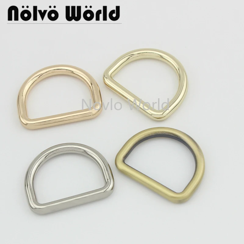 Металлическое D образное кольцо Nolvo World 5 20 32 2 шт. 25 5*1/4 мм 1 дюйма литые под