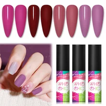 Whid chique 5ml fosco uv gel unha polonês laca cor gel longa duração precisa matte revestimento superior embeber fora da arte do prego uv led gel verniz(China)