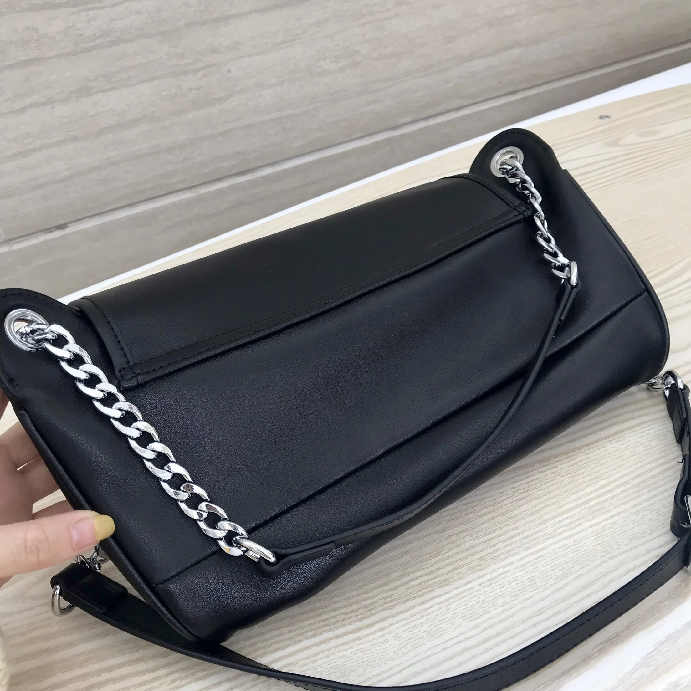 Skup Kafunila prawdziwa krowia skórzana torba na ramię kobiet prawdziwej skóry luksusowe torebki damskie torebki projektant pani torba flap bolsa feminina