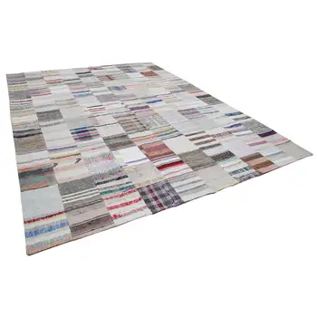 

304x400 Cm Multicolor Handmade Rugs Patchwork Rug-10x13 Ft