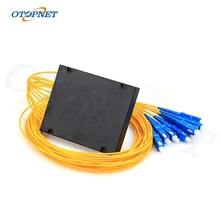 

1x8 FTTH passive ABS Type Optical PLC Splitter SC UPC 1.5m length Fiber Optic PLC Splitter