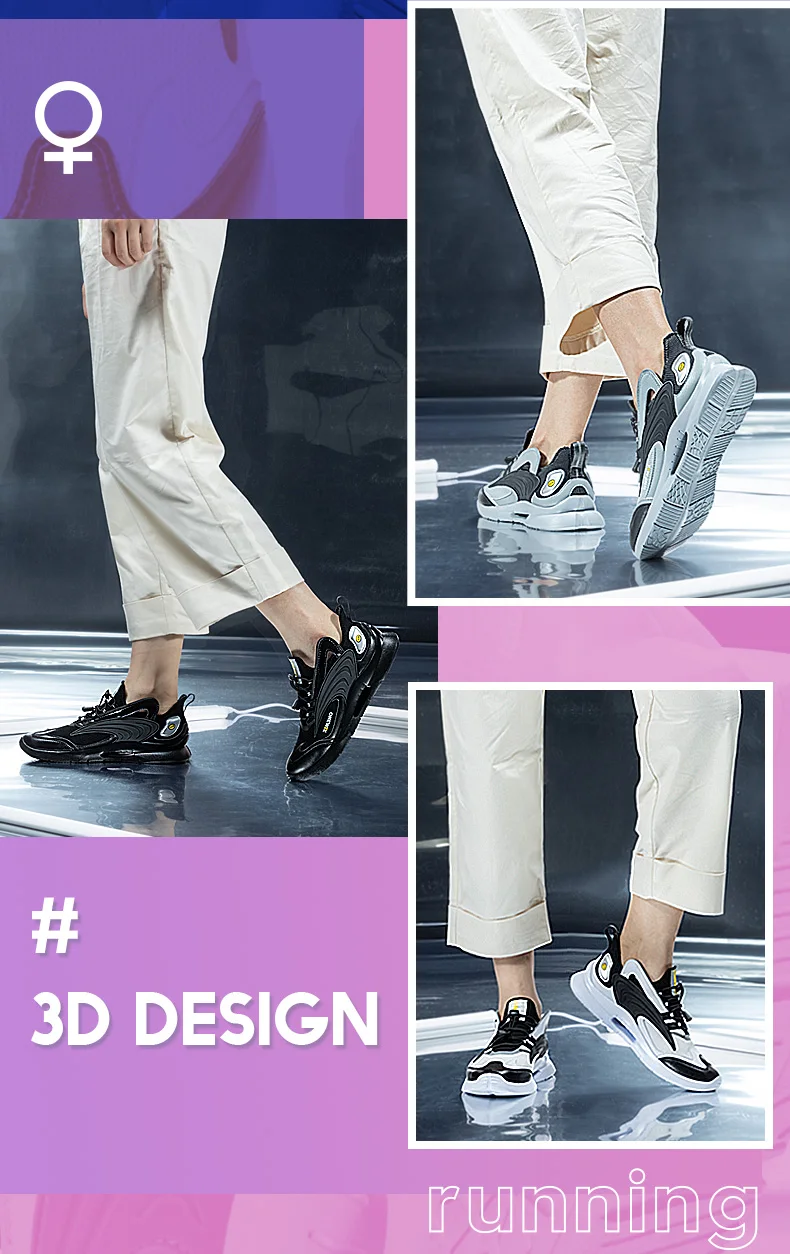 ONEMIX черные кроссовки zapatillas hombre кеды осень Для мужчин на открытом воздухе Светоотражающие для тенниса, ходьбы обувь Для женщин кроссовки