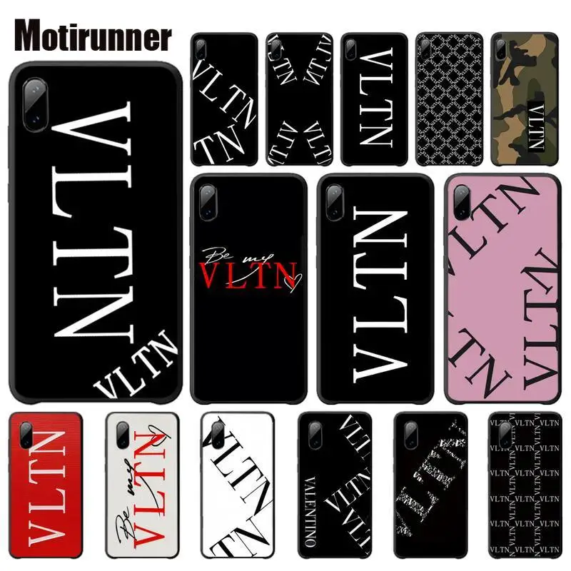 

Motirunner Luxury Brand Italy VLTN luxury Mobile Case For Samsung Galaxy Note 9 A3 A5 A6 A7 Telephone Accessories