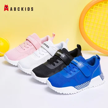 

ABCkids 2020 New Children Shoes Kids Mesh Breathable Casual Running Shoes Boys Girls Sneakers Pu Bottom Comfortable Shoes