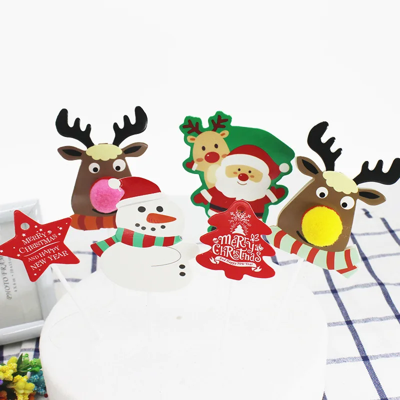 

Cake Decoration Christmas Cake Topper Insert Birthday Wedding Party Cards Cupcake Topper For Xmas Party Christmas Cake Decor