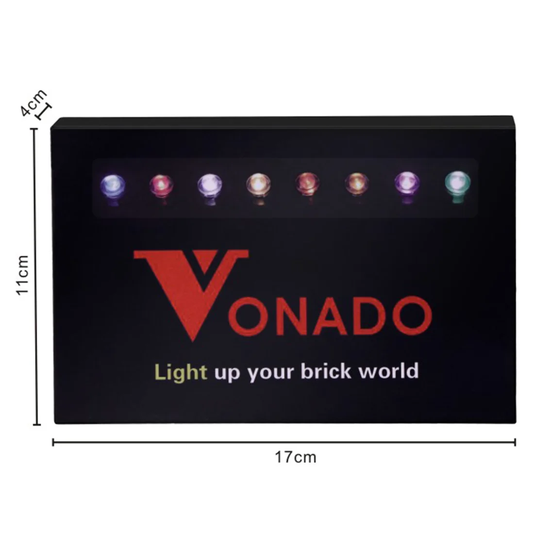 Vonado USB LED Light Building Block Accessory Kit for Chinese New Year Dragon Dance 80102 LED Included Only