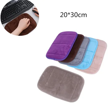 

PC Keyboard Pad Ultra Memory Cotton Soft Sweat-absorbent Anti-slip Wrist Elbow Mat Pad for Office Desktop Computer Table 20*30cm