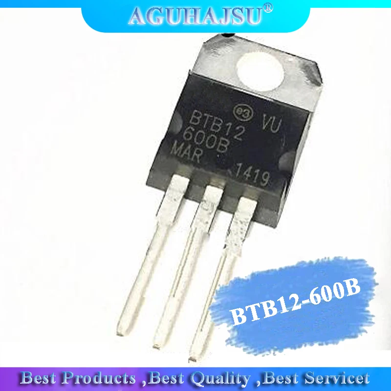 10 шт. BTB12-600B BTB12-600 TO220 TO-220 BTB12 Новый оригинал | Электронные компоненты и