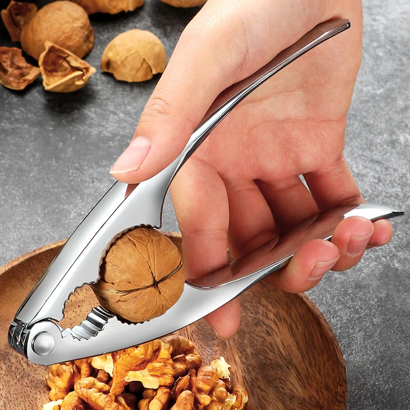 

Kitchen Nut Sheller Clip Tool Clamp Plier Cracker Zinc Alloy Nutcracker Sheller Crack almond Walnut Pecan Hazelnut Filbert Nut