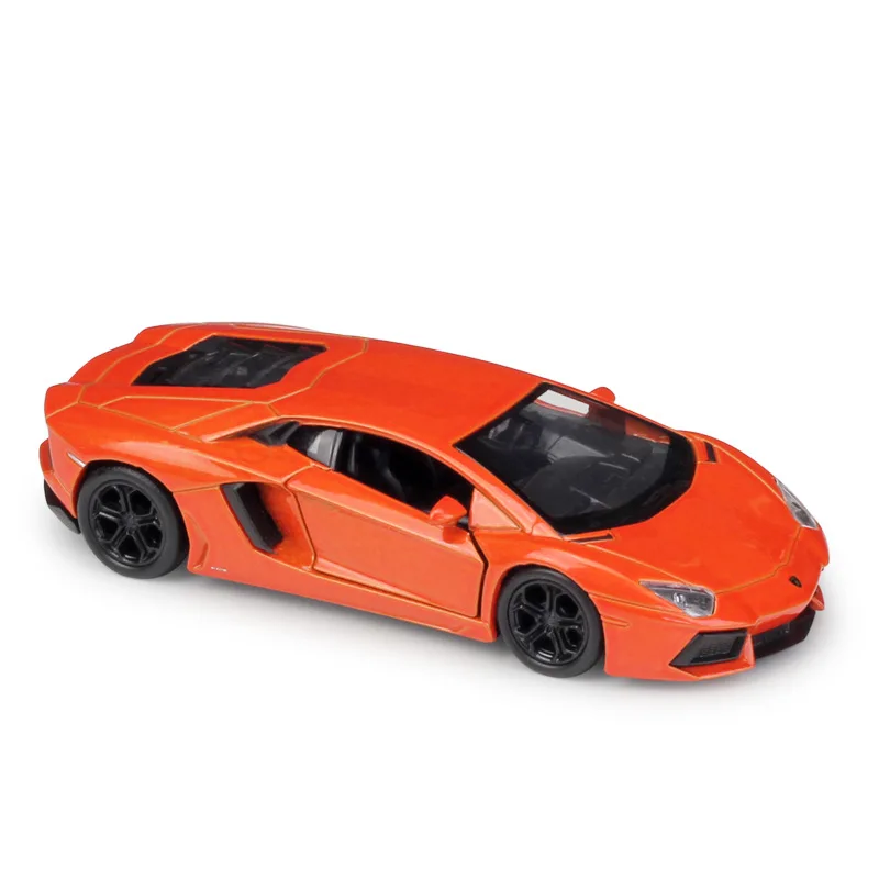 LP700-O 1/36 масштаб суперкар Высокая имитационная машина металлическая литая модель автомобиля Тяговая машина подарок на день рождения/Рождество - Цвет: LP700-O