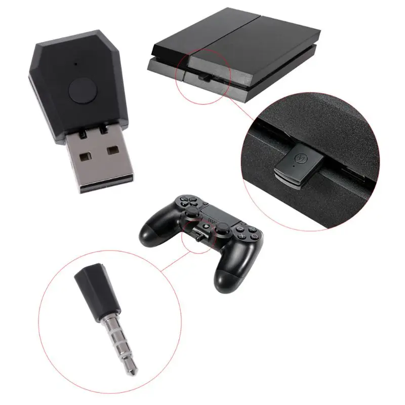 Высокое качество USB адаптер Bluetooth передатчик для PS4 Playstation 4 0 гарнитуры приемник