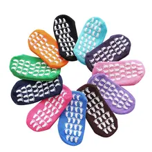 Новые зимние Утепленные махровые носки нескользящие носки-тапочки для взрослых и детей, домашние спортивные носки с батутом женские носки Для Йоги массаж ног