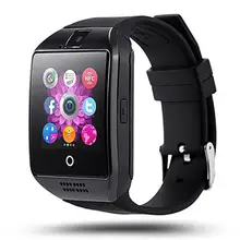 Unisex Fashion Multi-functional Square Q18 USB Touch Screen Smartwatch