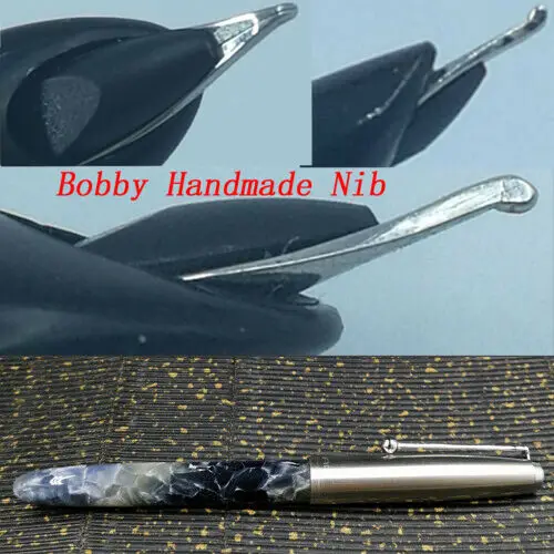 

Jinhao 51A Acrylic Niangao Color Fountain Pen With Bobby Handmade Grind Nib Stationery Office school supplies writing Gift