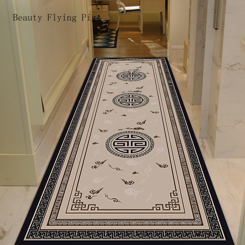 3D stereo printing traditional classical corridor carpet home bedroom living room coffee table kitchen bathroom anti-slip mat 3D stereo printing traditional classical corridor carpet home bedroom living room coffee table kitchen bathroom anti-slip mat