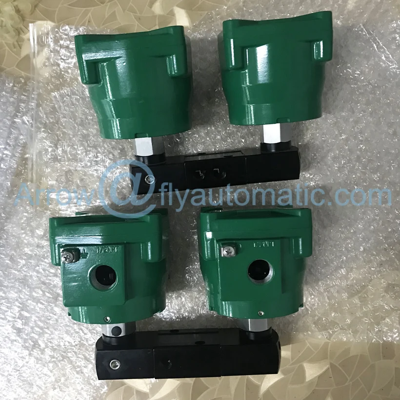 G551H402 NF551H402 1/" Пилот управляемый тип катушки двойные катушки пневматического управления электромагнитный клапан
