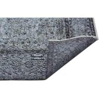 

Handmade Gray Vintage Overdyed Turkish Area Rug 170x296 Cm-5'7''X9'9''