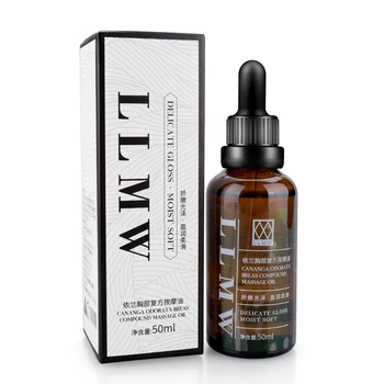 

50ml Plant Essential Oil Cananga Odorata Breast Massage Oil Prevent Breast Deformation Supplement Collagen Enlarge Breasts