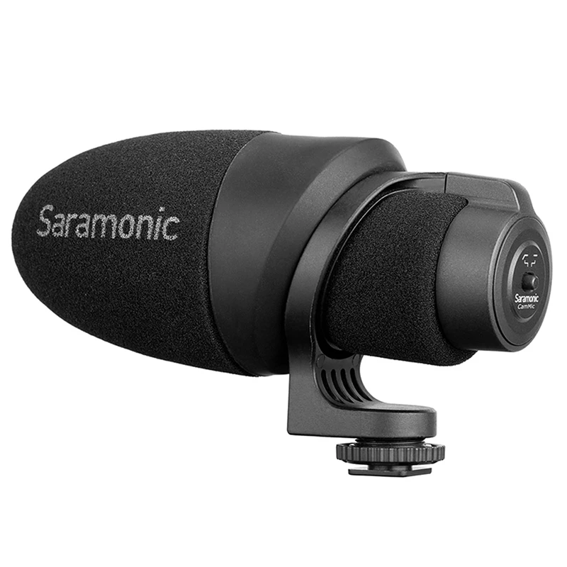 FFYY-Saramonic Cammic легкий накамерный микрофон со встроенным ударным креплением и ветровым стеклом для Dslr Canon Nikon camera s