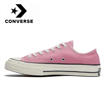 

Original Converse All Star 1970s Low Skateboarding sneakers comfortable casual daily leisure flat durable pink canvas Shoes