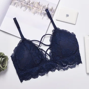 

Lace Bralette Floral Lace Bras For Women Push Up Bra Sexy Lingerie Soft Brassiere Underwear Intimates