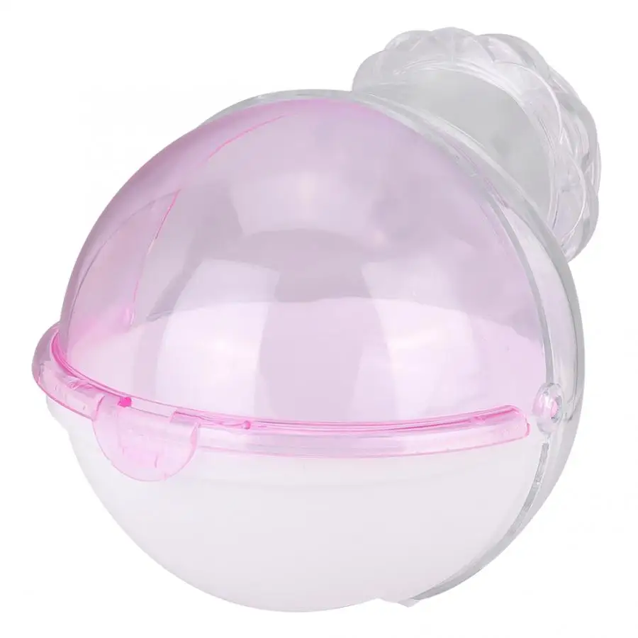 Hamster Cage Acrylic Small Pet Cage External Bathroom Feeder Feeding Basin Bath Drinking Water Feeding