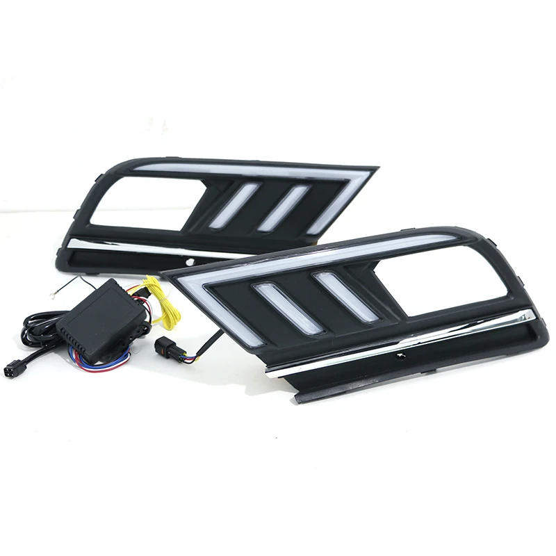 LED DRL Daytime Running Light Daylight For Volkswagen VW Jetta Sagitar MK6 2015-2018 car styling driving