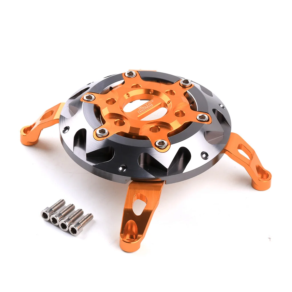 Оранжевый Для SMAX155 SMAX 155 2013 CNC Двигатель статора Защитная крышка протектор крушение защита от падения S Max аксессуары для мотоциклов - Цвет: Оранжевый