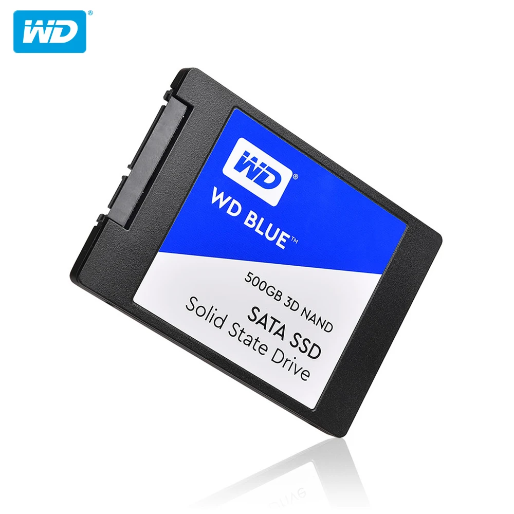 Western Digital SSD 250 ГБ 500 ГБ SATA 3 2,5 дюйма Внутренний твердотельный диск Жесткий диск для ноутбуков PC SSD 2 ТБ 1 ТБ