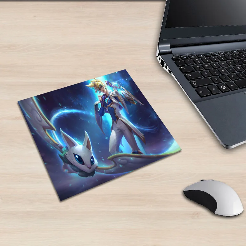 XGZ ноутбук League of Legends квадратный коврик для мыши игровой персонаж Ezreal шаблон коврик для ПК Riven Yasuo Duel резиновый противоскользящий Универсальный