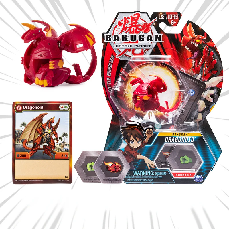 BAKUGAN трансформации гироскопа игра Bakugan Drago Toupie металлический сплав с монстром