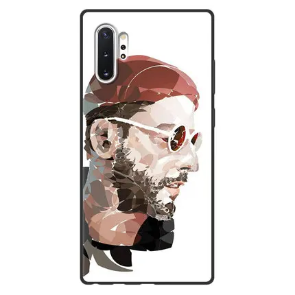 Для samsung Galaxy Note 10 чехол Note10 Note 10 plus чехол окрашенный Leon killer мультфильм мягкий силиконовый чехол для samsung Note10+ 5G - Цвет: A8