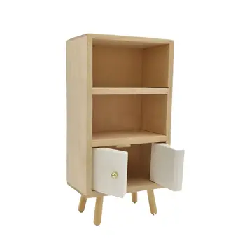 

1:12 Dollhouse Mini Multifunctional Storage Cabinet Miniature Cupboard Model Toy