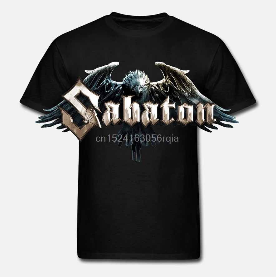 Женская футболка Sabaton Power Metal Band белая принимаем wolf Xs Xxl | Мужская одежда