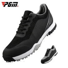 PGM XZ119 Мужские дышащие сетчатые Нескользящие водонепроницаемые туфли для гольфа удобные и мягкие мужские кроссовки размер 40-44