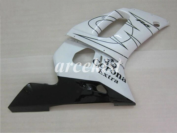 4 подарки новая ABS форма мотоцикла Обтекатели подходят для YAMAHA YZF-R6-600 1998-2002 98 99 00 01 02 обтекатель кузова набор на заказ белый