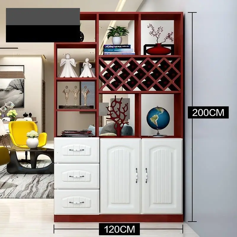 Version B Cristaleira Dolabi Meble кухонная витрина для хранения Meube Mobile Cocina Mesa полка Mueble бар коммерческая мебель винный шкаф - Цвет: Version B
