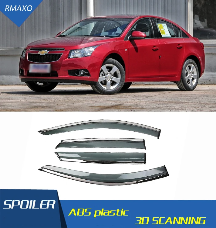 Для Chevrolet Cruze 2009 2013 оконный козырек вентиляционные оттенки Защита от солнца дождя