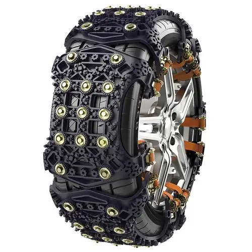 1/2PCS Snow Chains Car Tire Anti-skid Winter Road Safety Snow Chain Emergency Mud Sand Tire Chain Straps For Car Truck RV