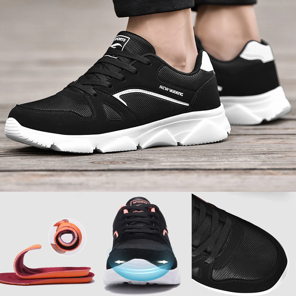 stylish lightweight sports casual shoes for mens in mesh