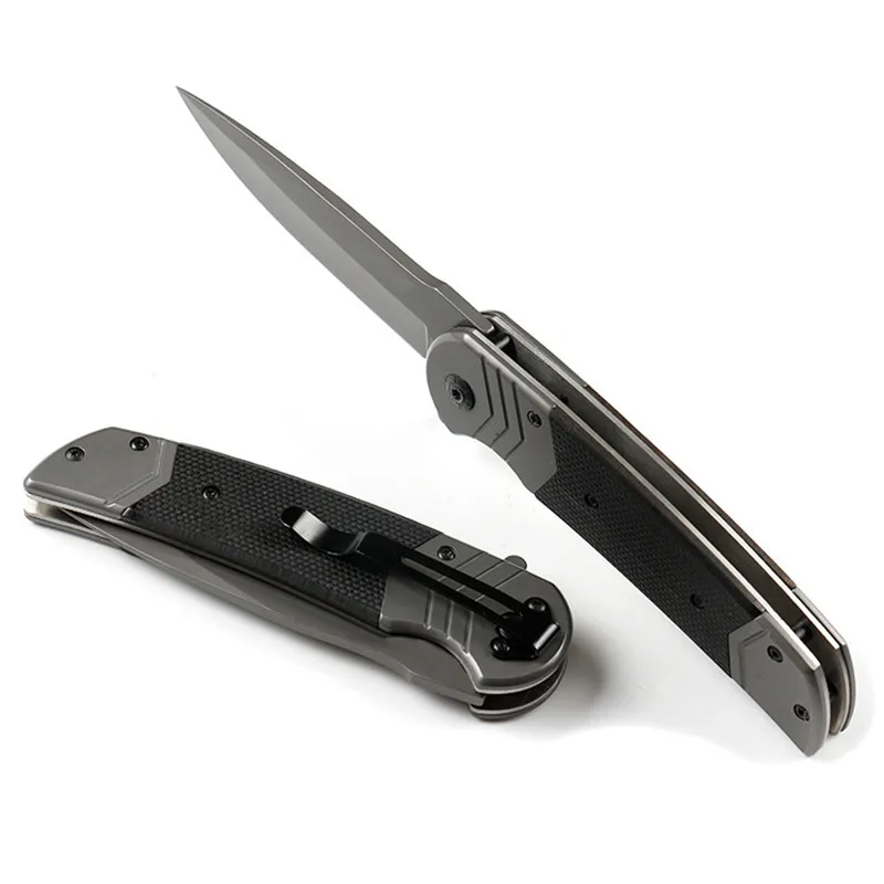 

New FWDA139 Folding Knife 440C Blade G10 Handle Outdoor Pocket Camping Hunting Knives Survival EDC Tools Fruit Knife Gifts
